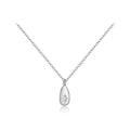 ANDYWEN New 925 Sterling Silver Gold Ovals Star CZ Pendant Tiny Charm Long Chain Necklace 2021 Women Wedding Jewelry Gift