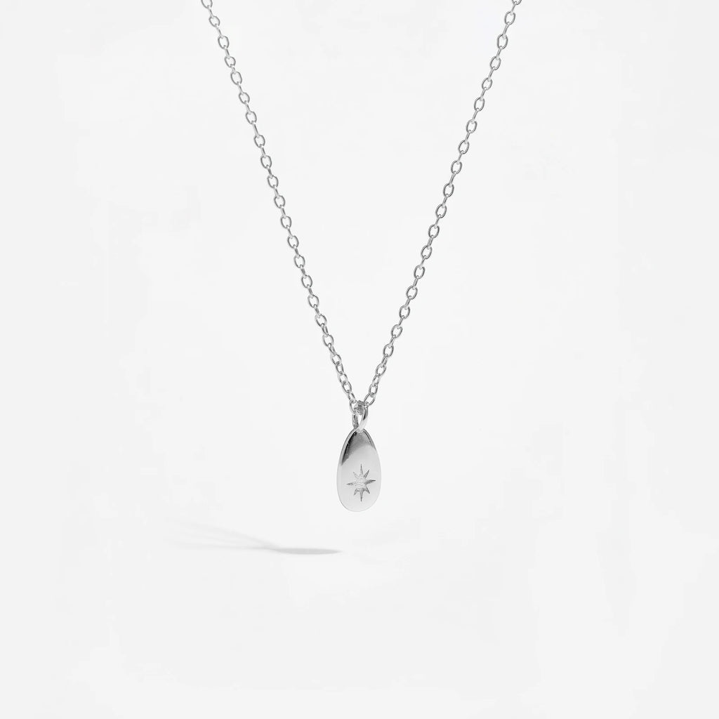 ANDYWEN New 925 Sterling Silver Gold Ovals Star CZ Pendant Tiny Charm Long Chain Necklace 2021 Women Wedding Jewelry Gift